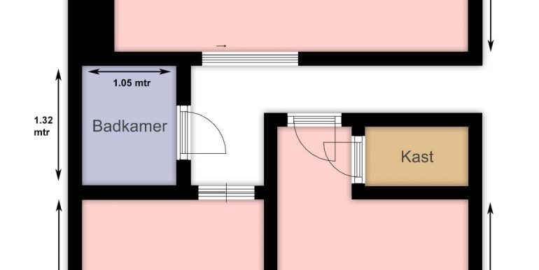 Plattegrond boven maten