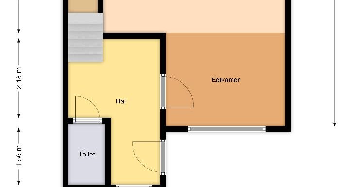 Eengezinswoning-Papendrecht-plattegrond -begane-grond-Gerard-Dousingel