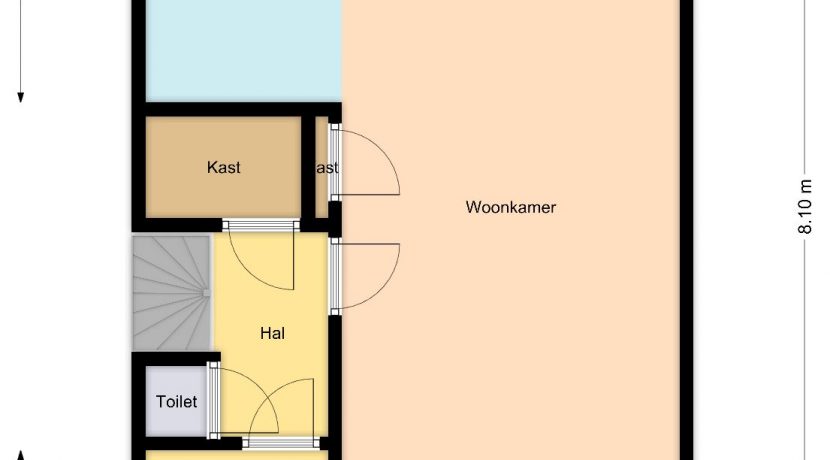 Plattegrond begane grond