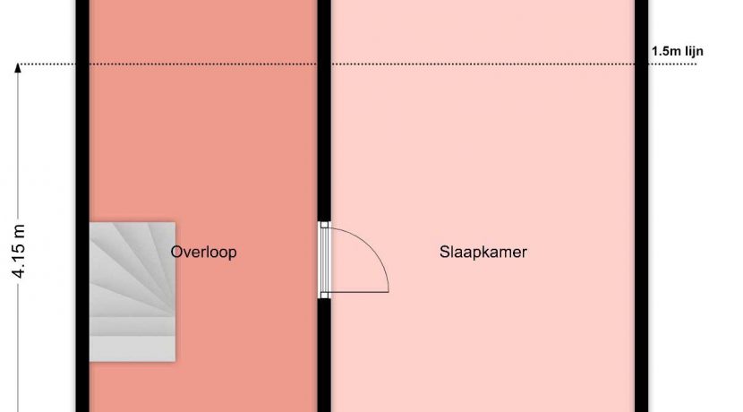 eengezinswoning-Papendrecht-tussenwoning-Rubensstraat-7-plattegrond-zolder