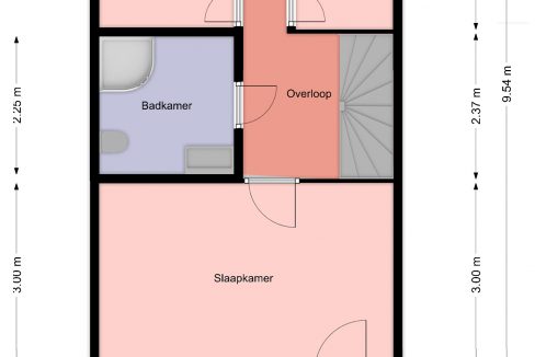 Plattegrond Eerste verdieping