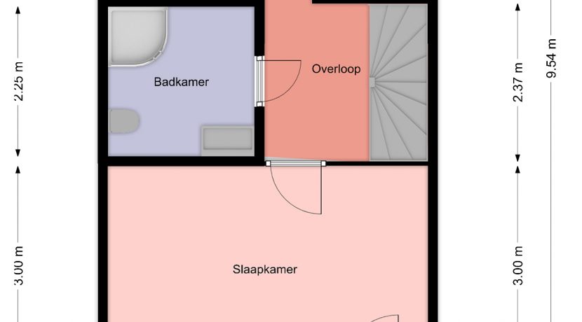 Plattegrond Eerste verdieping