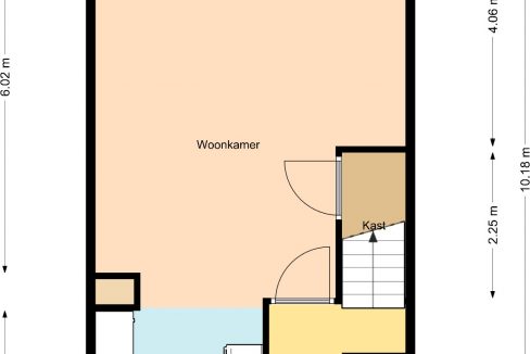 Plattegrond begane grond