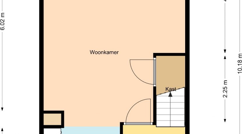 Plattegrond begane grond