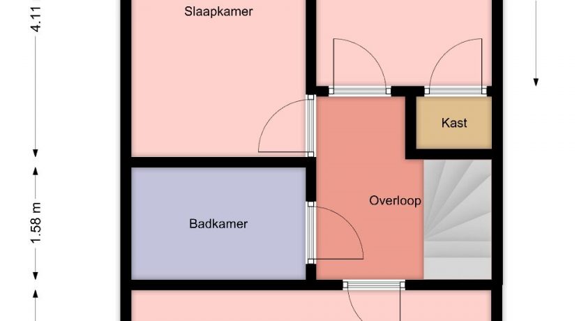 Plattegrond 1e