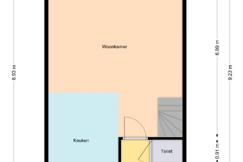 Plattegrond begane grond