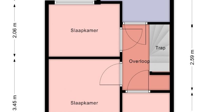 Plattegrond 1e