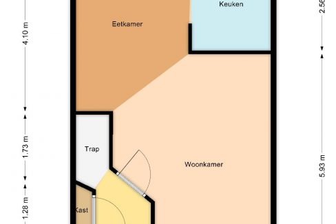 Plattegrond begane grond