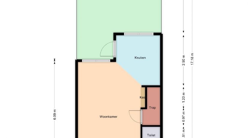 Plattegrond begane grond