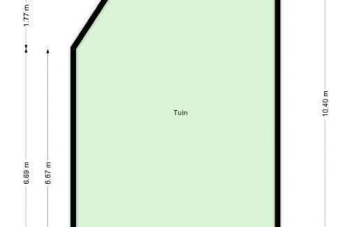 Plattegrond tuin