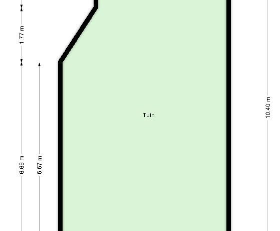 Plattegrond tuin